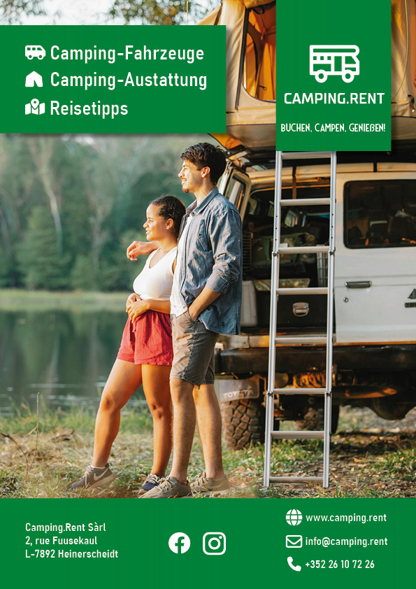 Chris Schoellen Webdesign - Camping Rent Advertisement